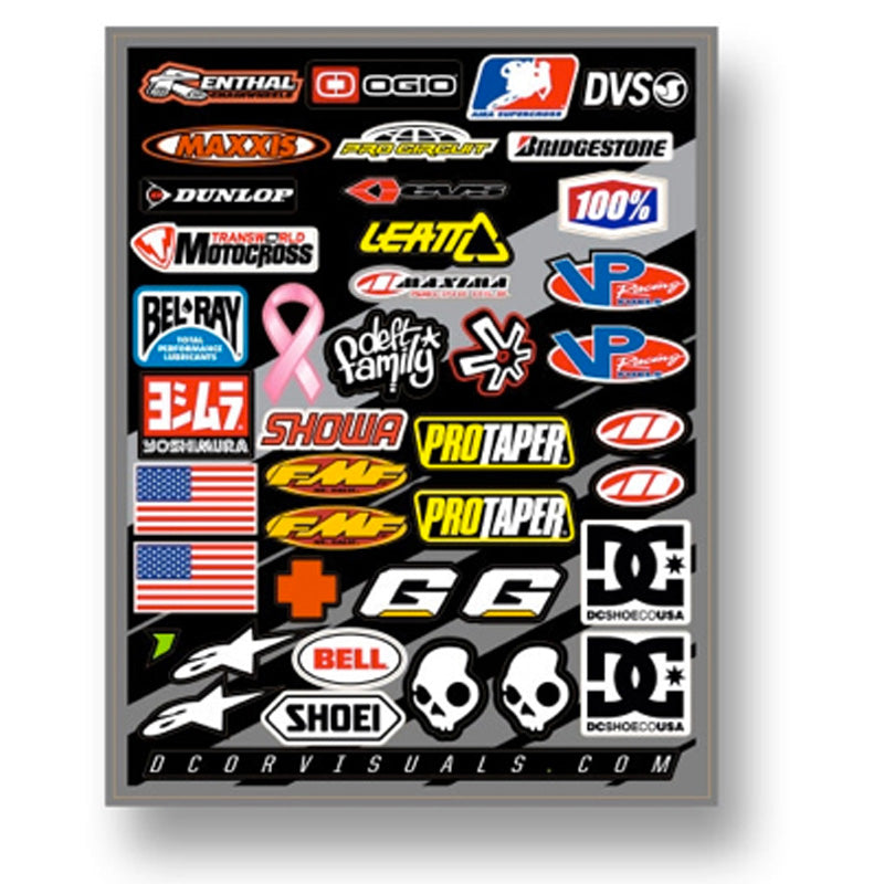 DECAL SHEET 4MM MISC LOGOS 1