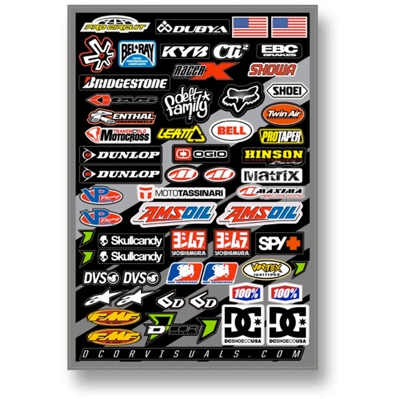 DECAL SHEET 4MM MISC LOGOS 2