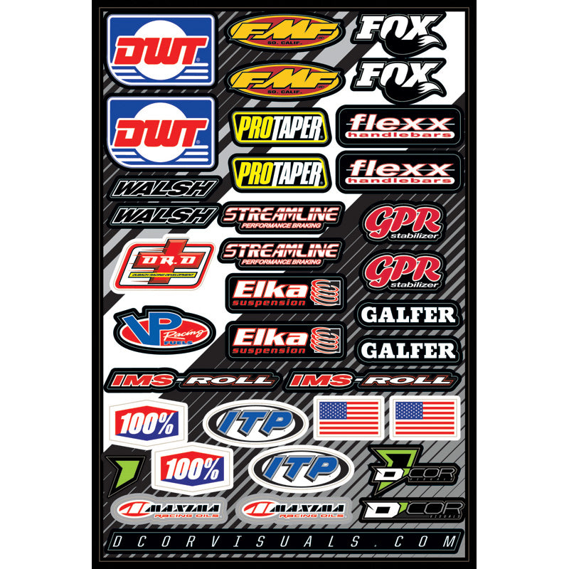 DECAL SHEET 4MM 'ATV