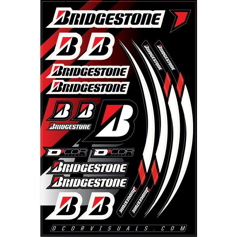 DECAL SHEET 12MIL BRIDGESTONE