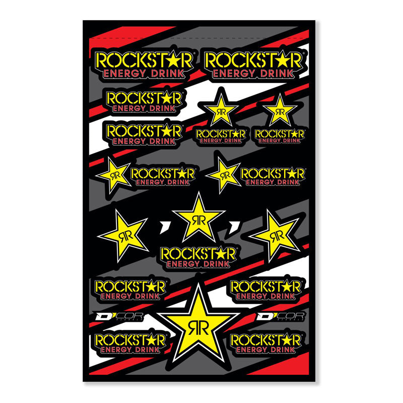 DECAL SHEET 4MIL D'COR ROCKSTAR