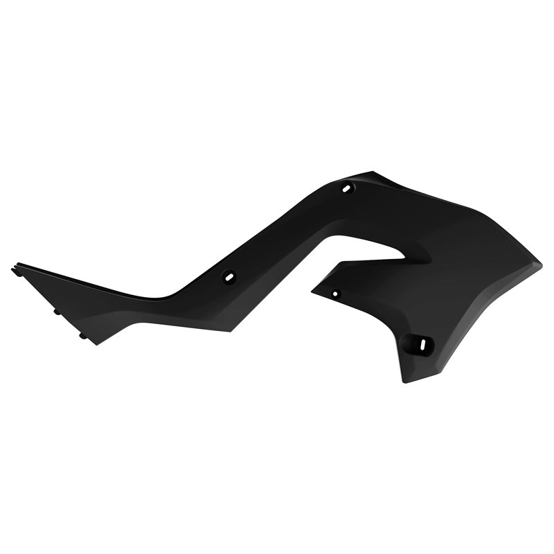 RADIATOR SCOOPS RESTYLING KAWASAKI (BLACK)