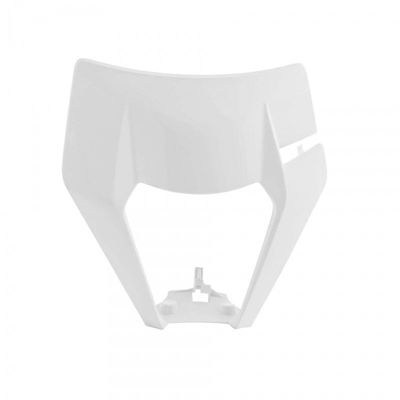 NUMBER PLATE/HEADLIGHT KTM (WHITE)