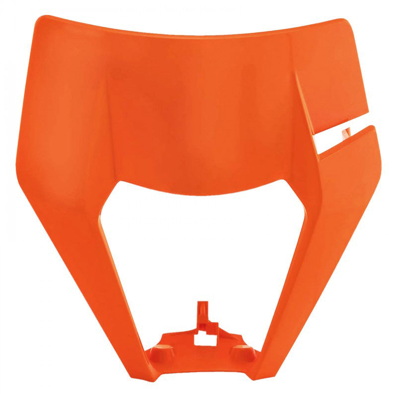 NUMBER PLATE/HEADLIGHT KTM (ORANGE)