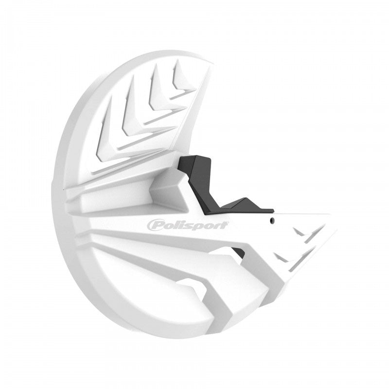 DISC & BOTTOM FORK PROTECTORS HONDA (WHITE/BLACK)