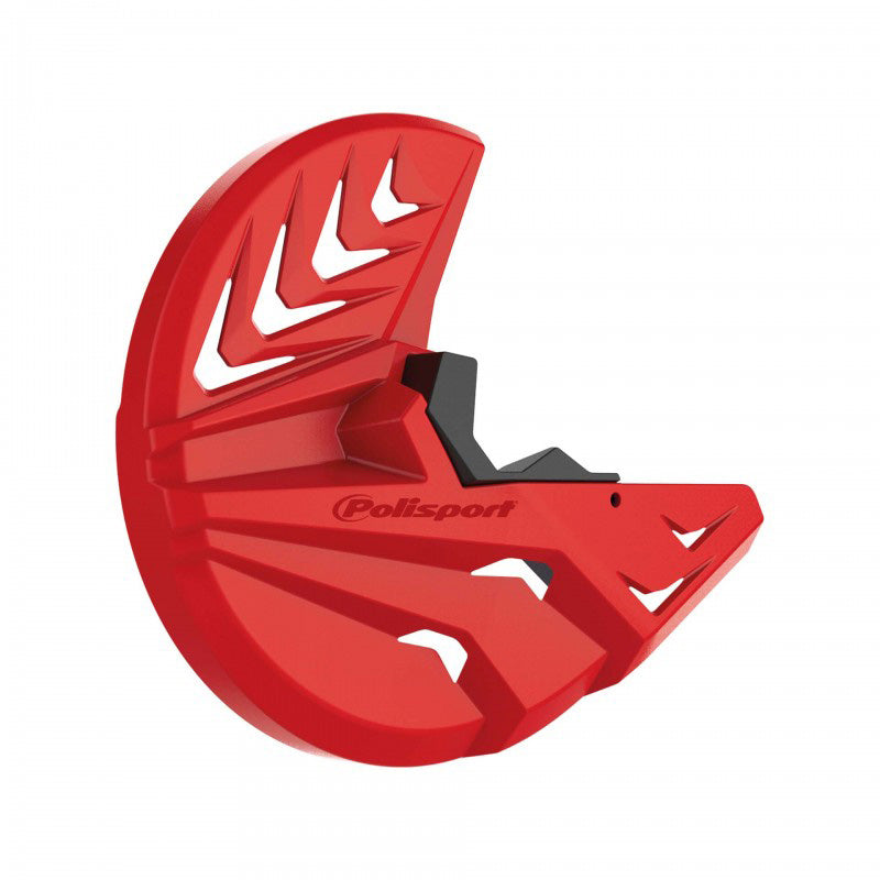 DISC & BOTTOM FORK PROTECTORS HONDA (RED/BLACK)