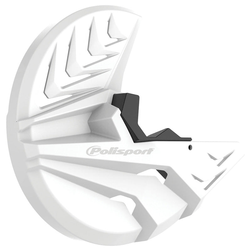 DISC & BOTTOM FORK PROTECTORS HONDA (WHITE)