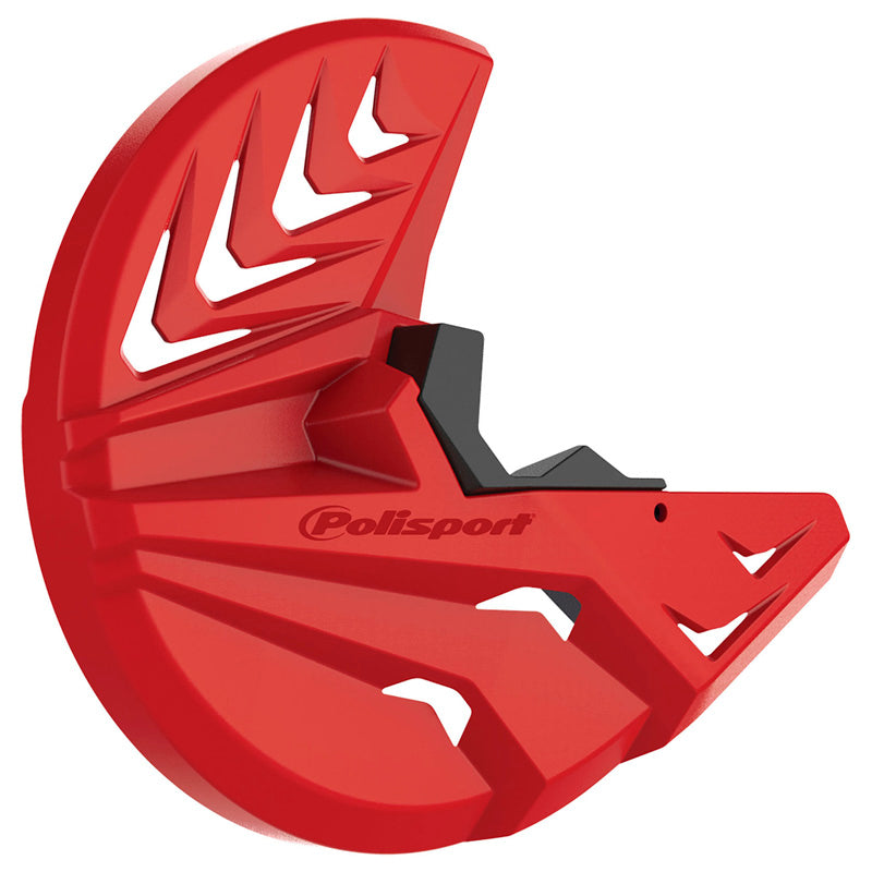 DISC & BOTTOM FORK PROTECTORS HONDA (RED)
