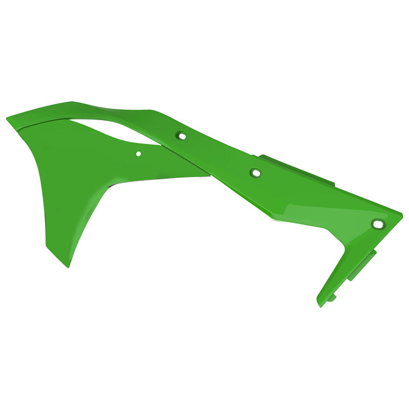 RADIATOR SCOOP KAWASAKI (GREEN)