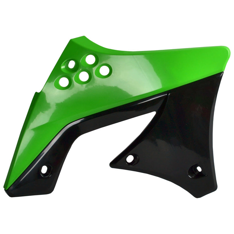 RADIATOR SCOOP KAWASAKI (BLACK)