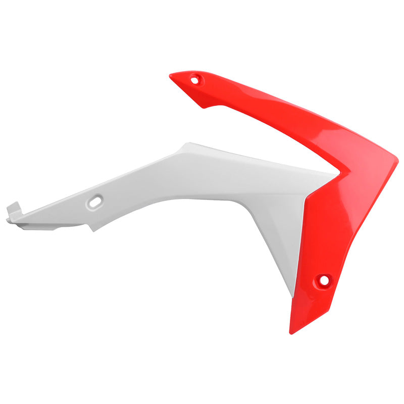 RADIATOR SCOOP HONDA (RED/WHITE)