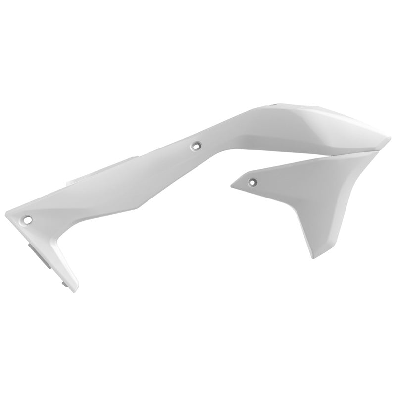 RADIATOR SCOOP KAWASAKI (WHITE)