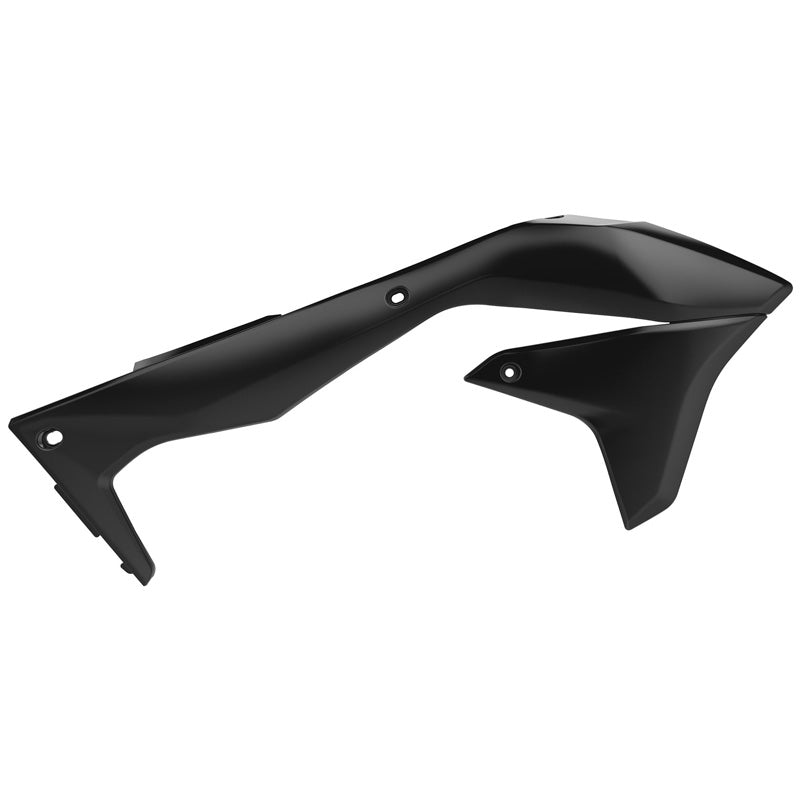 RADIATOR SCOOP KAWASAKI (BLACK)