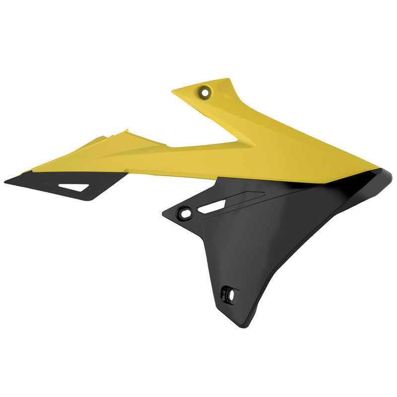 RADIATOR SCOOP SUZUKI (YELLOW)