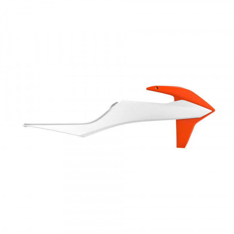 RADIATOR SCOOP KTM (WHITE/ORANGE)
