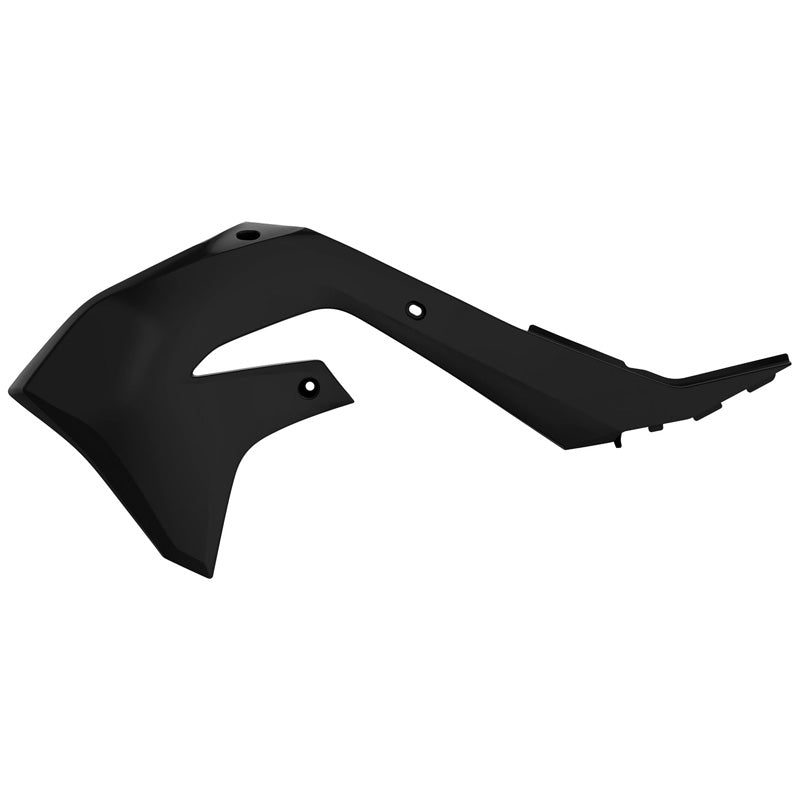 RADIATOR SCOOP KAWASAKI (BLACK)