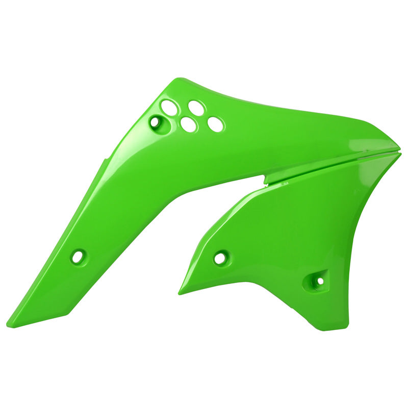 RADIATOR SCOOP KAWASAKI (GREEN)