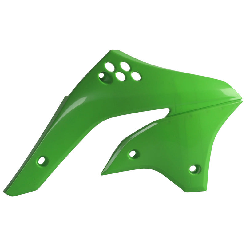 RADIATOR SCOOP KAWASAKI (GREEN)