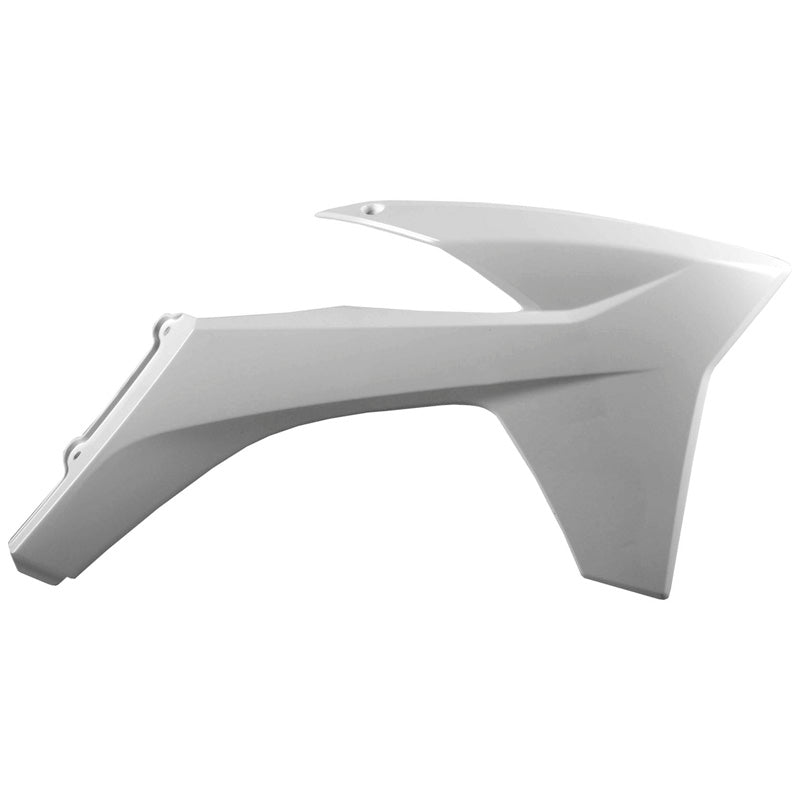 RADIATOR SCOOP KTM (WHITE)