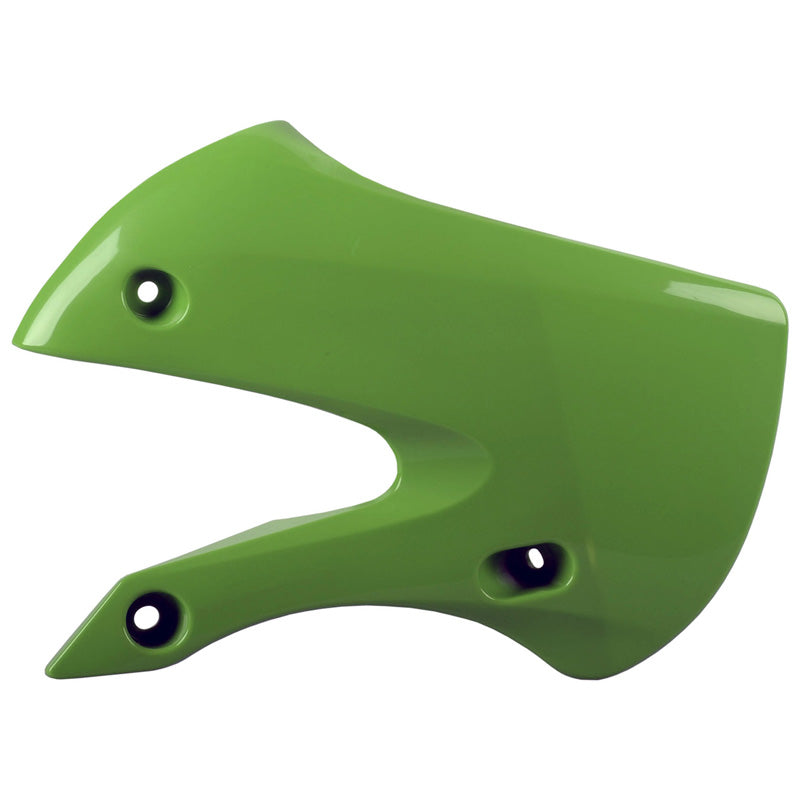 RADIATOR SCOOP KAWASAKI (GREEN)