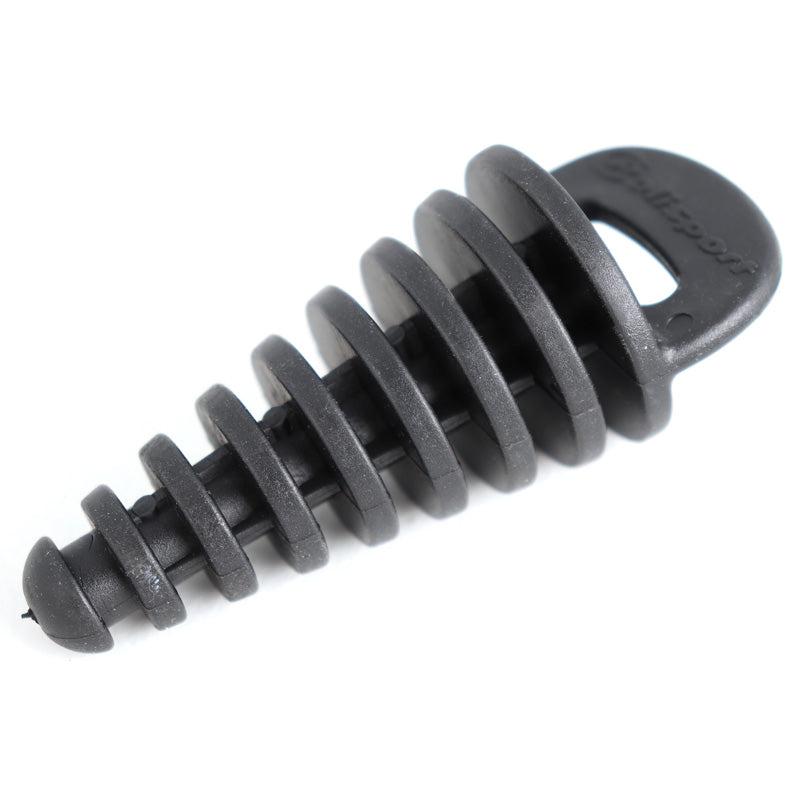 MUFFLER PLUG BLK