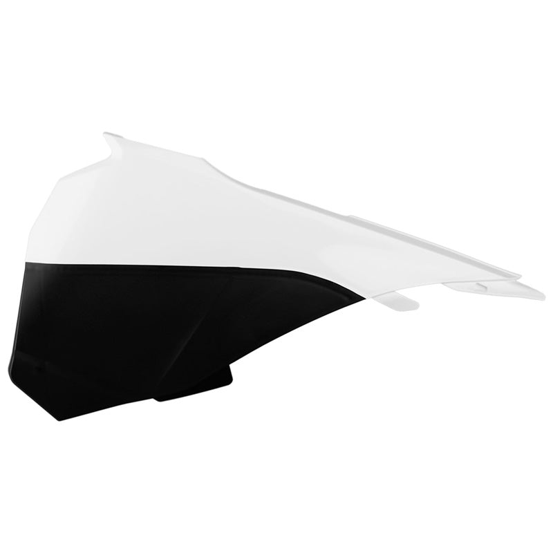 AIRBOX COVER KTM (WHITE/BLACK)