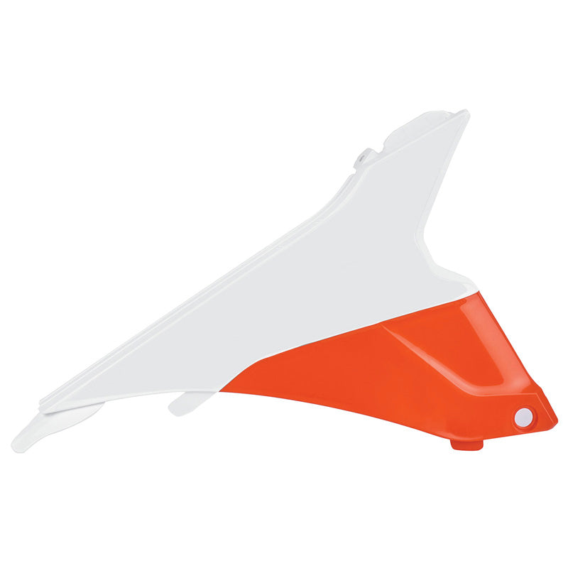 AIRBOX COVER KTM (WHITE/ORANGE)