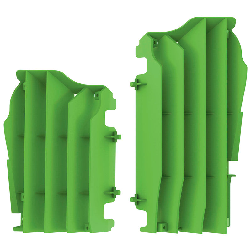 RADIATOR LOUVERS KAWASAKI (GREEN)