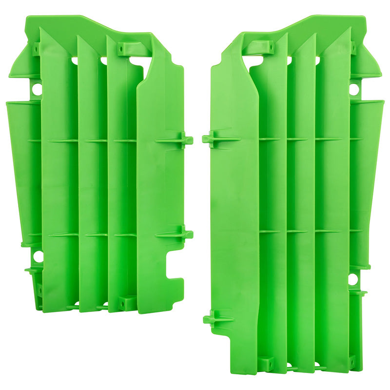 RADIATOR LOUVERS KAWASAKI (GREEN)