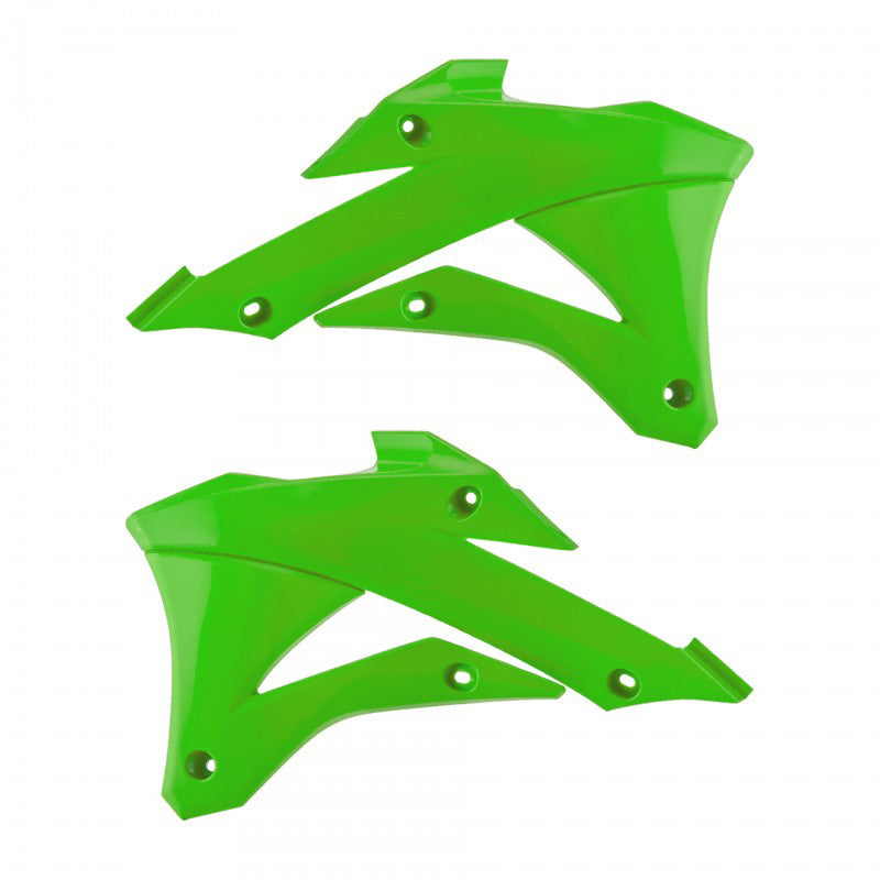 RADIATOR SCOOP KAWASAKI (GREEN)