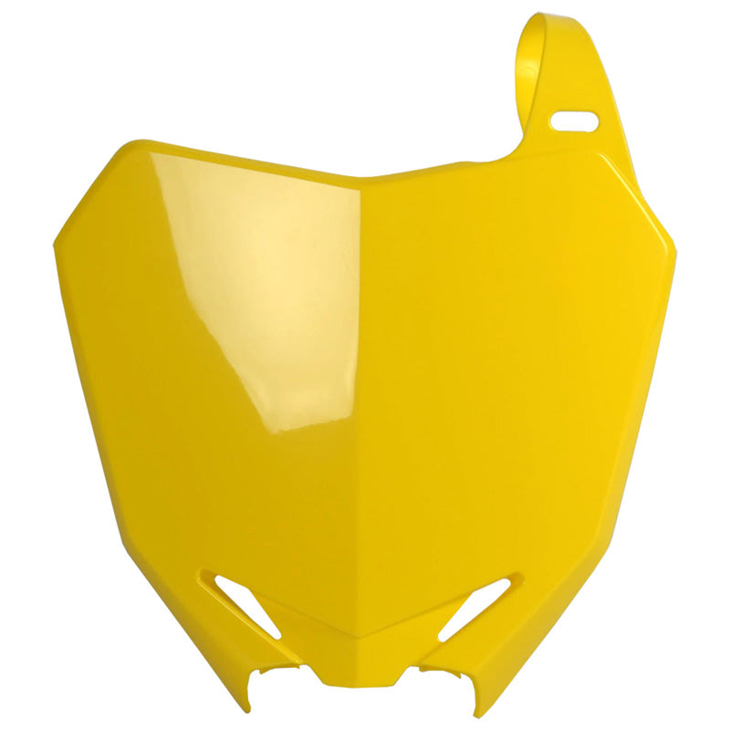 NUMBER PLATE SUZUKI (YELLOW)