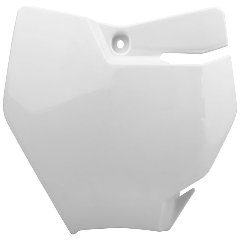 NUMBER PLATE KTM (WHITE)