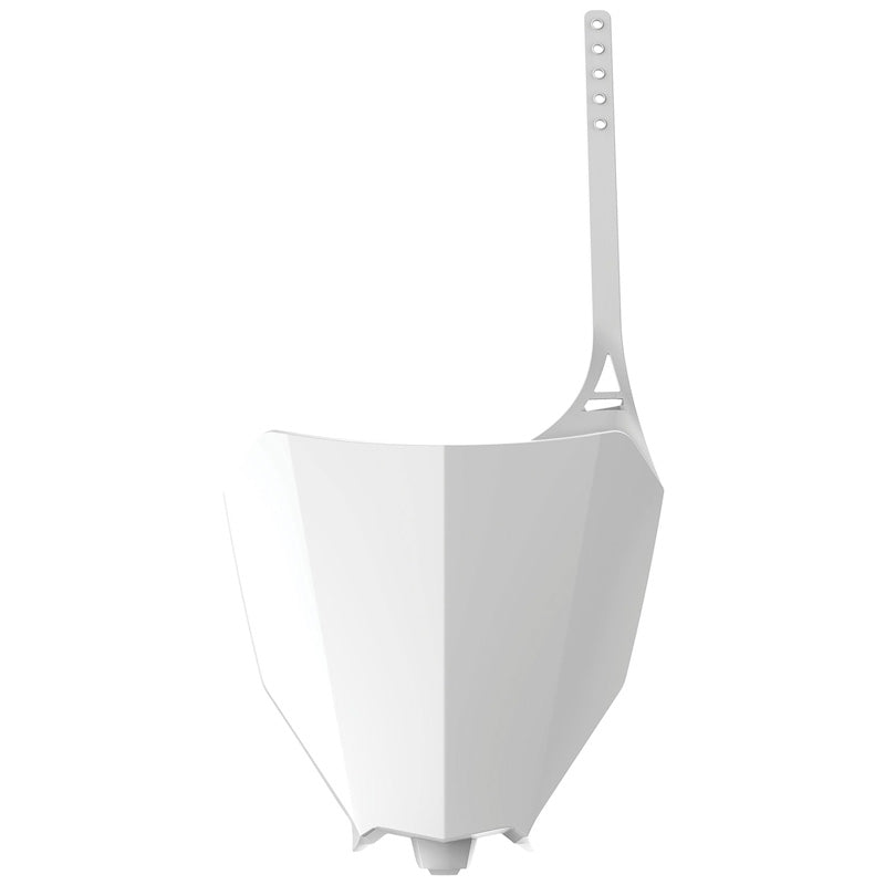 NUMBER PLATE HONDA (WHITE)