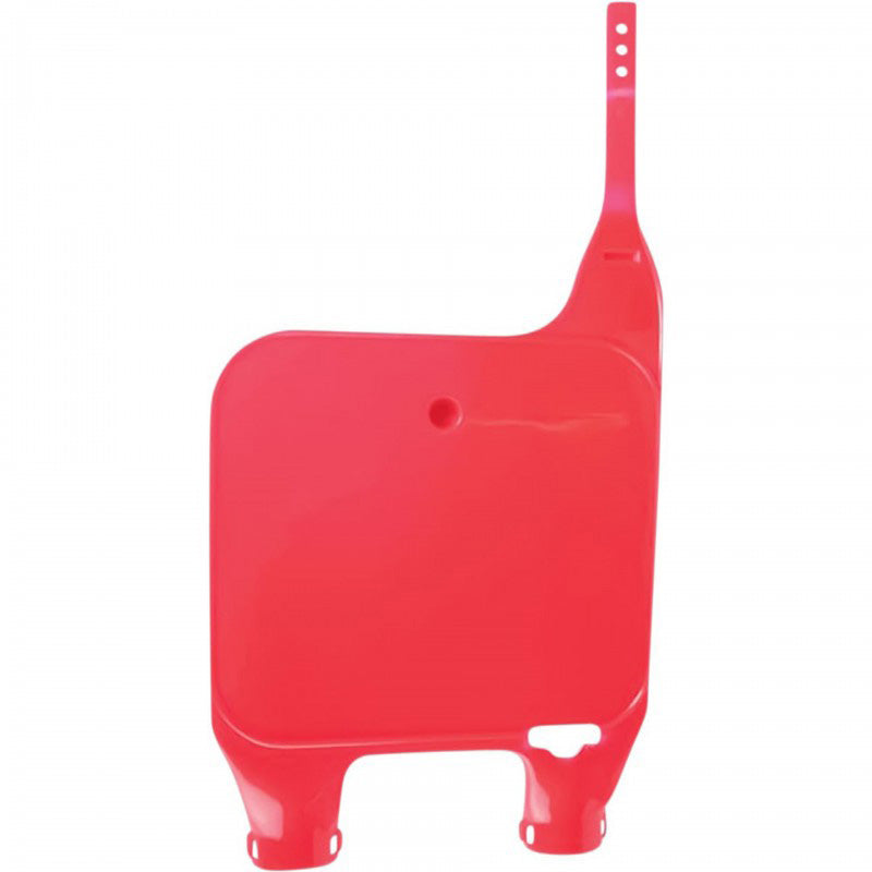 NUMBER PLATE HONDA (RED)