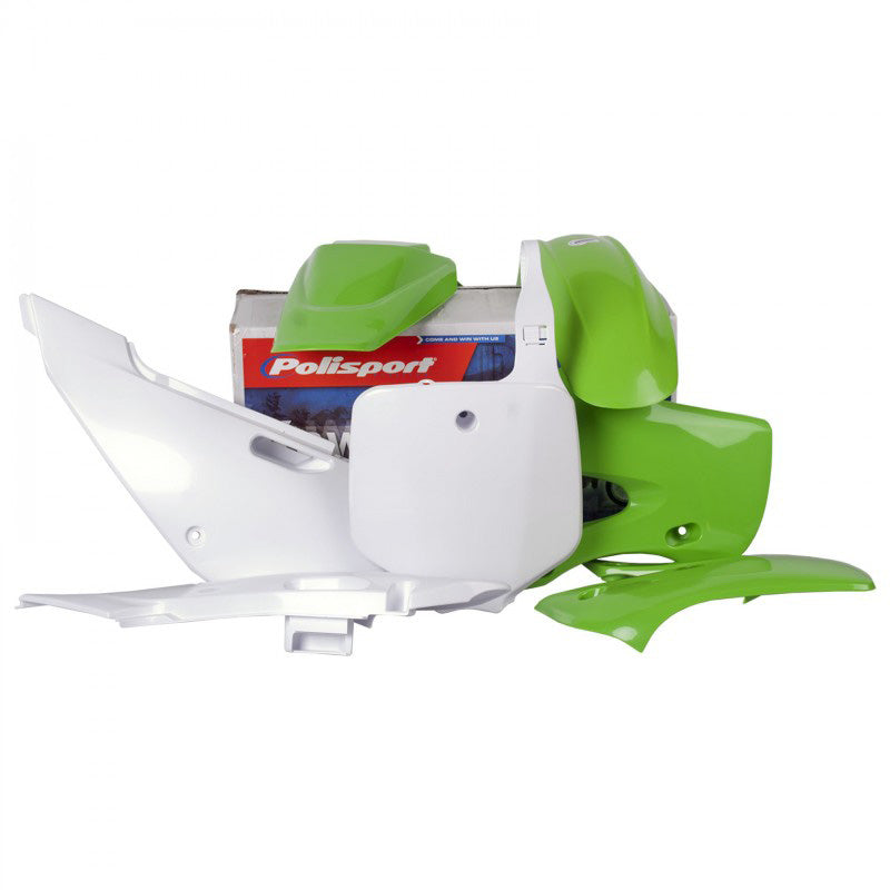 STANDARD KIT MX KAWASAKI (WHITE/GREEN)