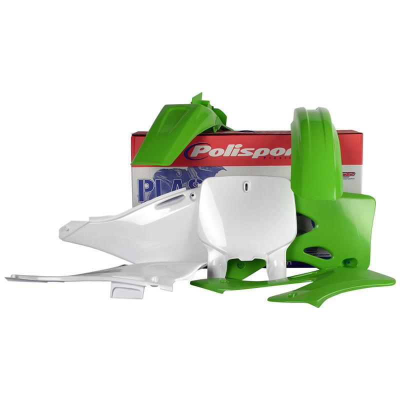 STANDARD KIT MX KAWASAKI (GREEN/WHITE)