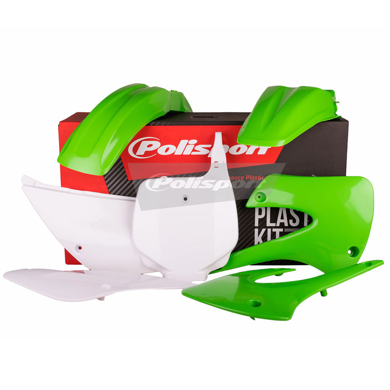 STANDARD KIT MX KAWASAKI (WHITE/GREEN)
