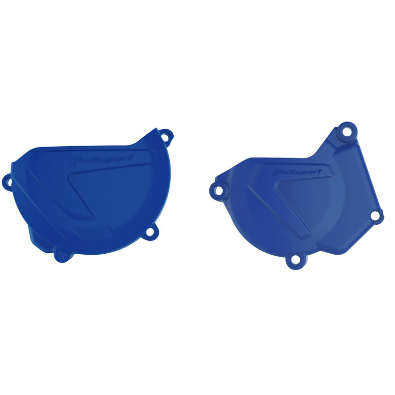 CLUTCH & IGNITION COVER PROTECTOR KIT YAMAHA (BLUE)