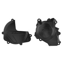CLUTCH & IGNITION COVER PROTECTOR KIT HONDA (BLACK)