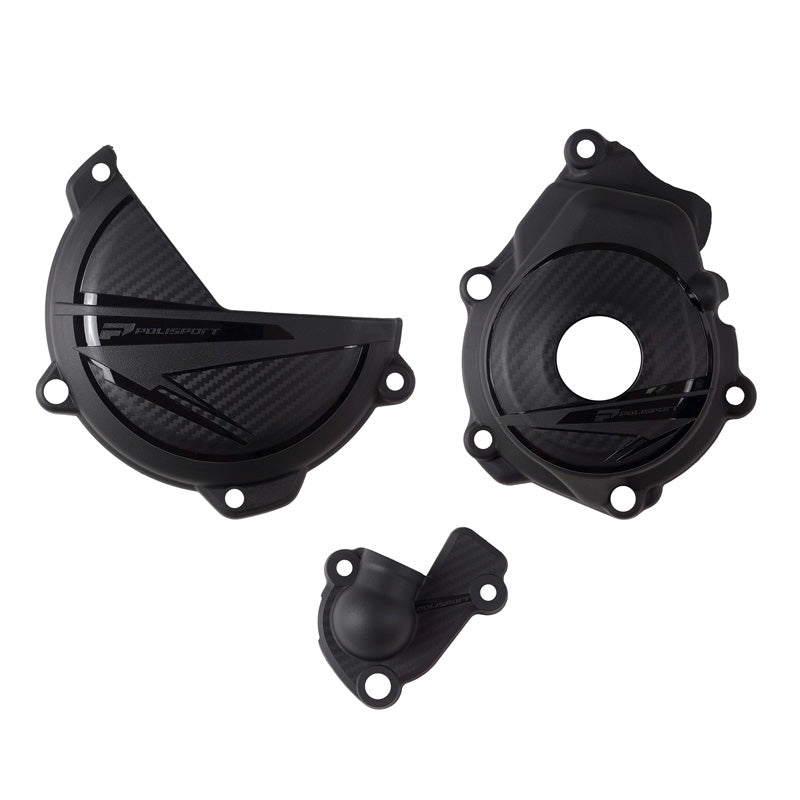 ENG COV PROT KIT BLK KTM SX-F 250 23-24