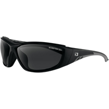 BOBSTER RIDER SUNGLASS BLK MATTE ANTIFOG SMOKED