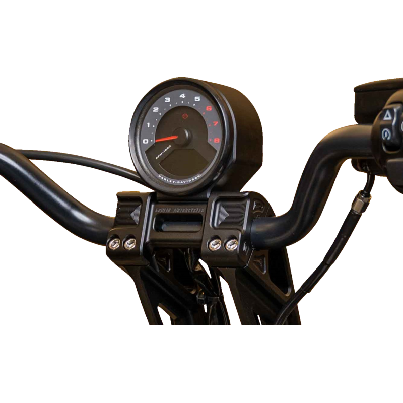FASTBACK GAUGE BUCKET UNIVERSAL FASTBACK RISERS BLACK