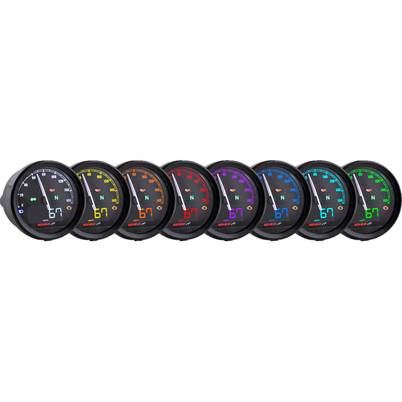 TNT-05S SPEEDOMETER BLACK BLACK