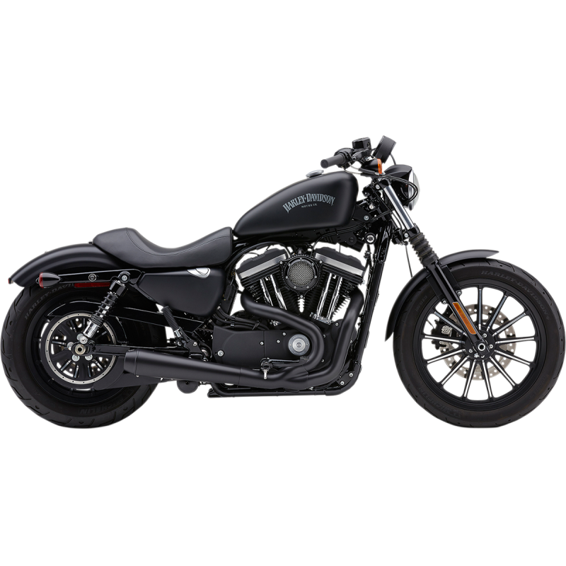 14-18 XL EXHAUST 2:1 BLK/BLK TIP