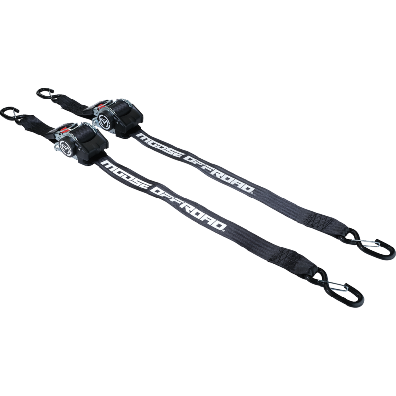 TIE DOWN 2"x10' RETRACTABLE RATCHET BLK MSE