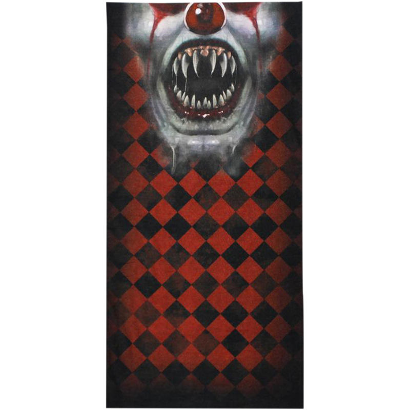CLOWN FACE NECK SCARF