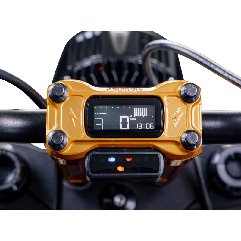 D2 LCD METER FOR HD 2004-2013 DYNA-SPORTSTER- SOFTAIL BLACK