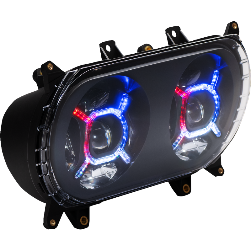 HEADLIGHTS PGDBLX LED BLK