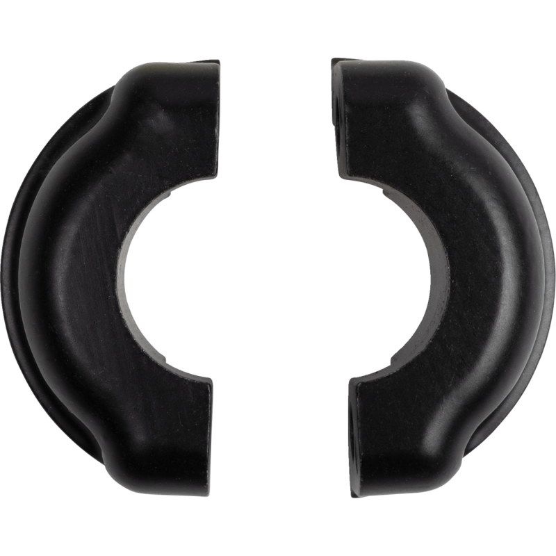HANDLEBAR TWIN ROUND 1.25" 10" BLK