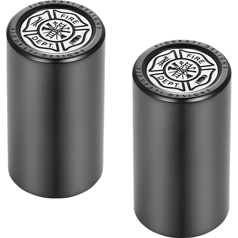 ND MAG DOCKING COVERS BLACK WITH MALTESE CROSS 25.2X46.5mm